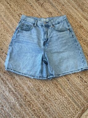 Rewash Women's Light Wash Blue Denim Shorts